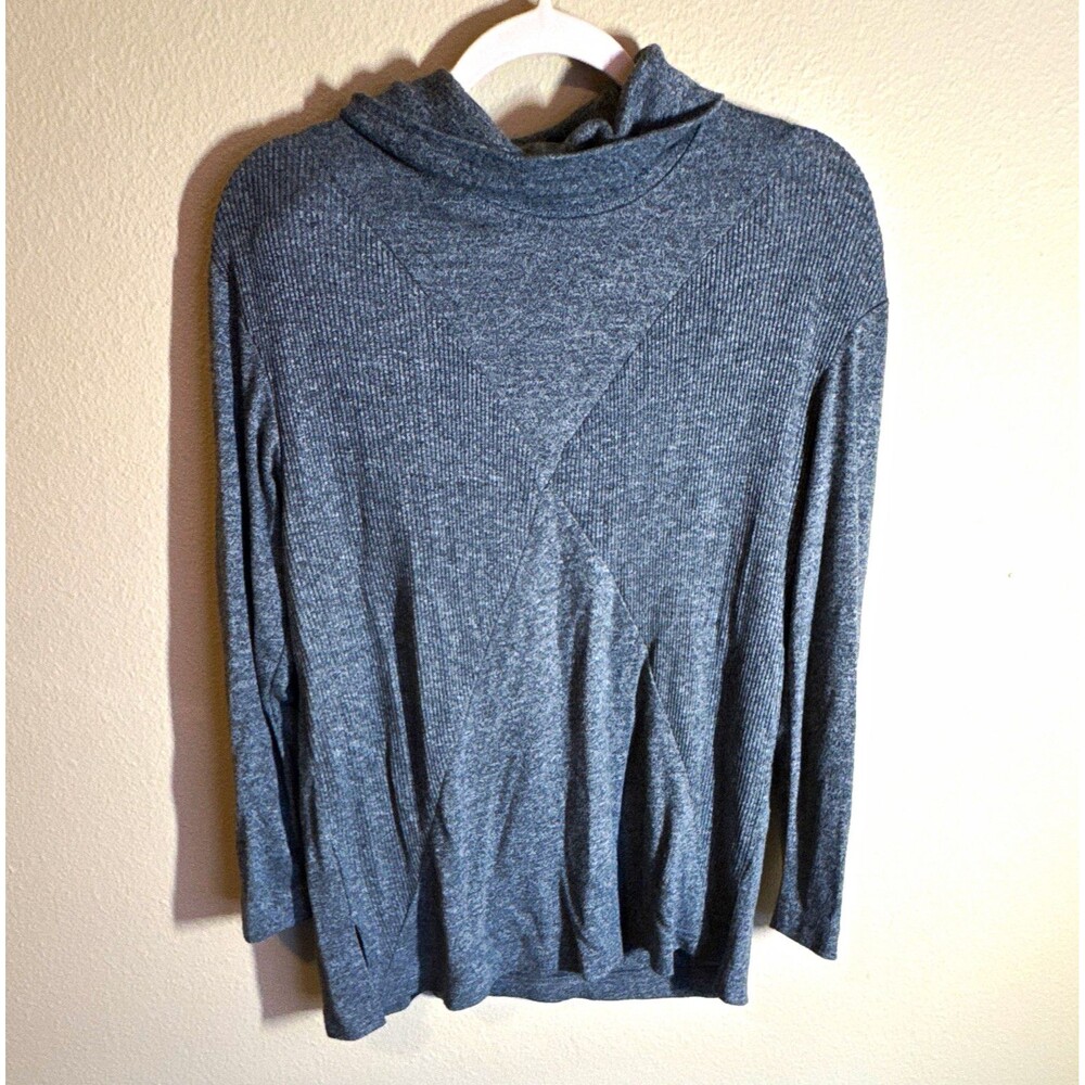 Teddi Men’s Pullover Sweater Size S Gray Acrylic Knit Long Sleeve